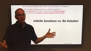 Section 1.2  Infinite Solutions vs. No Solution, and Solving Word Problems with Equations