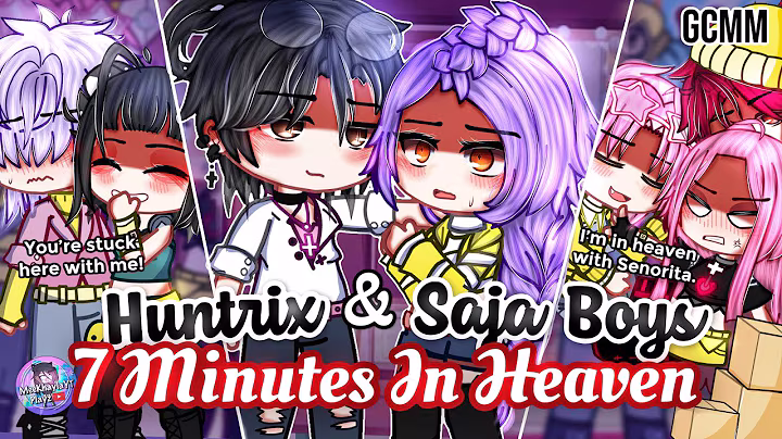 HUNTRIX & SAJA Boys 7 Minutes In Heaven | KPOP Demon Hunters | GLMM / GCMM | Gacha Club Mini Movie