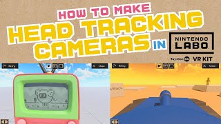 6DOF Head Tracking Cameras in Nintendo Labo VR Kit with the Toy-Con Snorkel on Switch screenshot 5