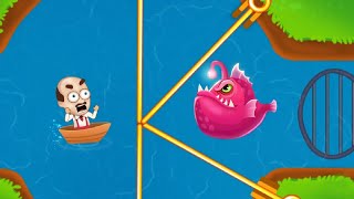 Pull the Pin Save the Boatman 🤔// Pull the Pin Games screenshot 1