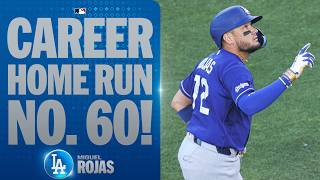 Miguel Rojas hits his 60th career homer to extend the Dodgers lead 👏 | MLB Highlights
