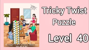 Tricky Twist Puzzle Level 40 Walkthrough Solution