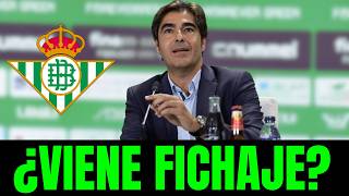 ¿Hay un jugador nuevo en camino al Betis? Esto puede cambiarlo todo…