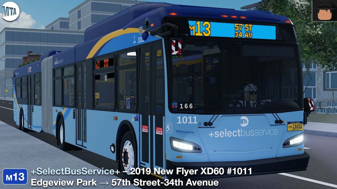 スマイルページ Project M13+ | 2019 New Flyer XD60 [1011] - M13 +SBS+ | Edgeview