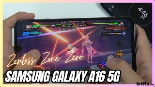 Samsung Galaxy A16 5G Zenless Zone Zero Gaming Test | Dimensity 6300 5G | 90Hz Display