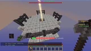 Minecraft: Mineplex server | Dragon Escape My World Record on Skylands map!