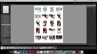 Exporting a Contact Sheet using Lightroom