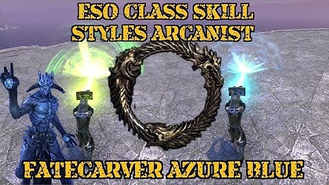 ESO class skill styles Arcanist