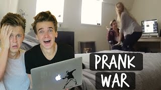 REACTING TO THE PRANK WAR! Net Worth