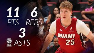 Kasparas Jakucionis 11 Pts 6 Rebs 3 Asts Vs Nets 2526 Season