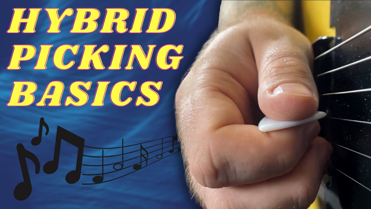 Hybrid Picking Guitar For Beginners Simple String Skipping Licks