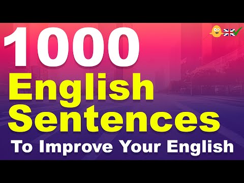 Daily Use English: 1000 English Sentences To Improve Your English Speaking Skills