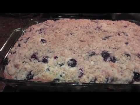 Blueberry Buckle Cake Recipe