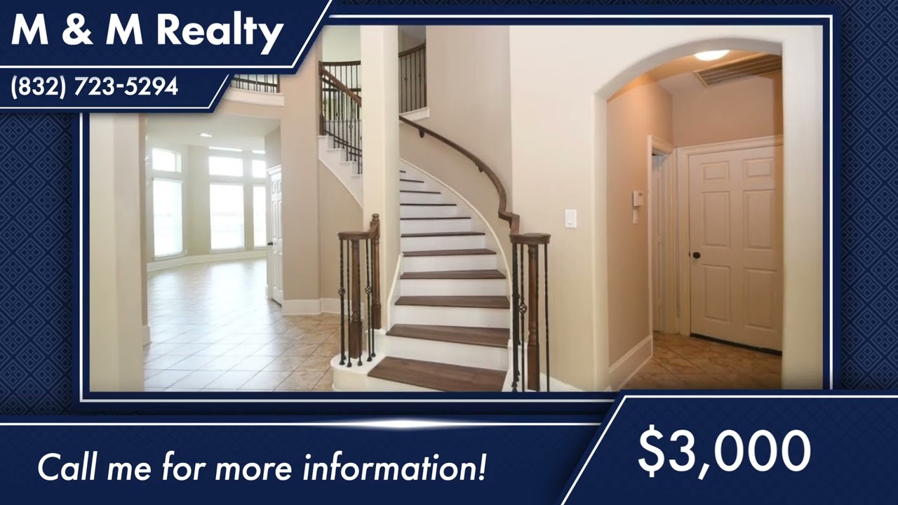 Active in 606 Whitney Oaks Lane, Stafford, TX Contact me for a showing!