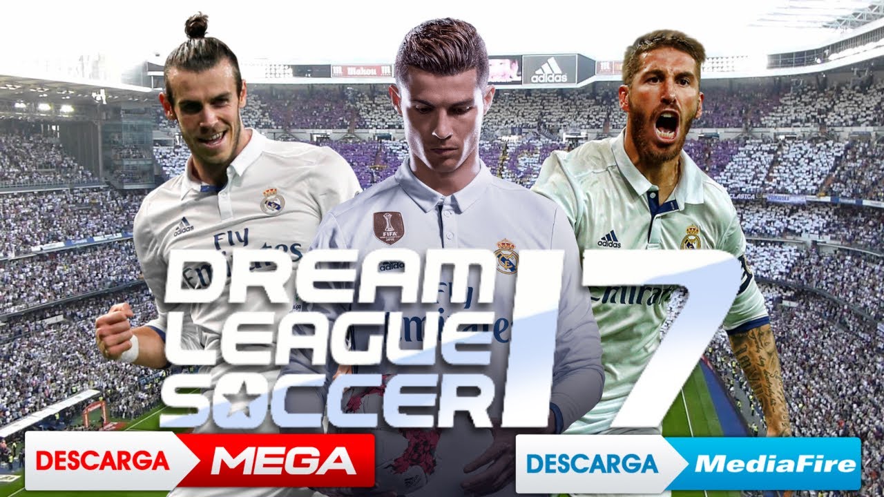 Dream League Soccer 2017 mod Real Madrid versión 4.10/todo modificado