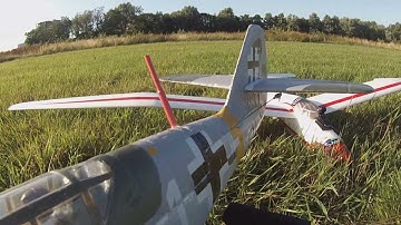 rc Minimoa glider and mini warbird bf-109F