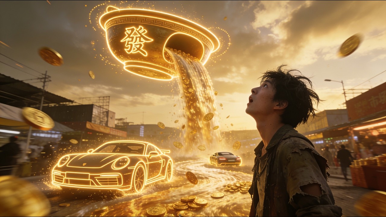 【Full】New🔥Magic Basin Copies Gold & Porsches Infinitely—Poor Lad Gets Rich With It!