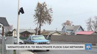 Wenatchee P.D. to reactivate Flock cam network