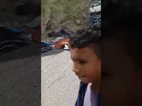 (تحذير - محتوى حساس) ما يقارب من اربعة عشر متوفي في حادث باص مروع في نقيل الصحى