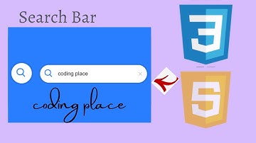 Search Bar Using html css & javascript | Expandable Search Box
