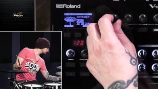Aaron Edgar - Creating custom kits for the Roland TD-25KV V-Drums Kit
