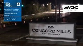 Concord Mills' new program means kids under 18 need an adult after 3 p.m. on weekends