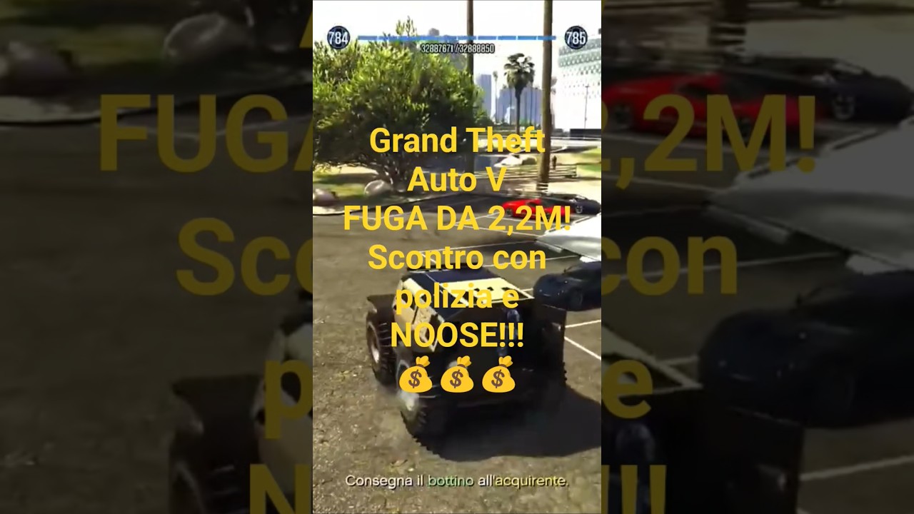 GTA5 ONLINE – Fuga da 2,2M! 🚨 Scontro con polizia e NOOSE
