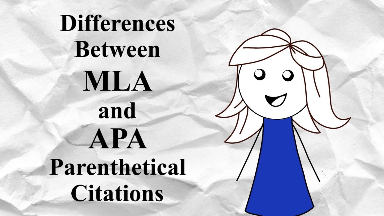 Comparison Of Mla And Apa Documentation Of Sources