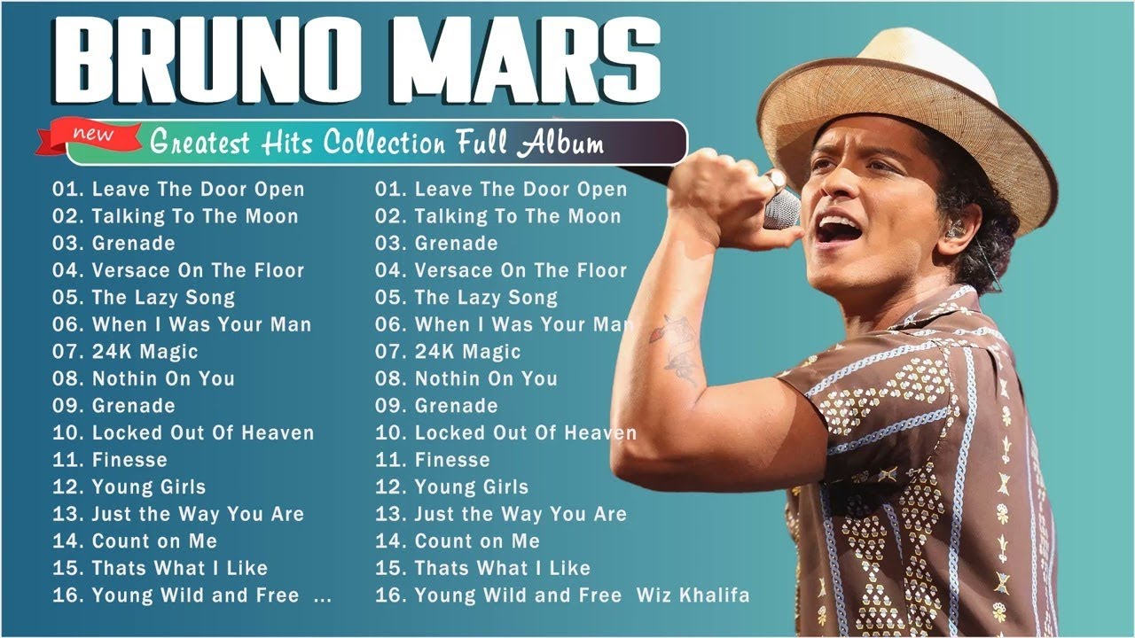 Bruno Mars Greatest Hits Full Album 2024 🎸 Bruno Mars Best Songs