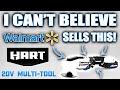 New HART 20V Oscillating Multi Tool (I CAN'T BELIEVE WALMART SELLS THIS!)