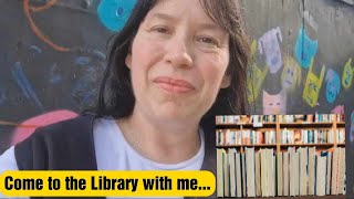 Come to Southend Library with me ... Bookworm in her happy place .. #booktube #librarybooks