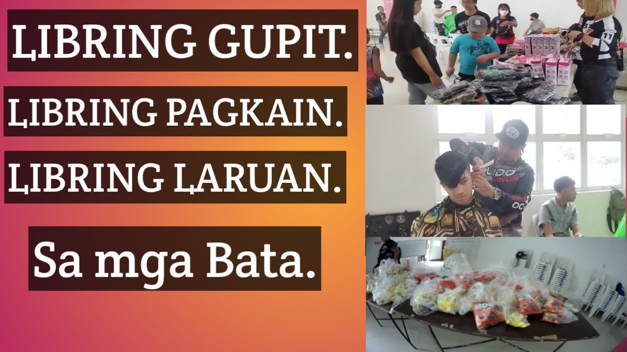 LIBRING GUPIT,LIBRING LARUAN, LIBRING PAGKAIN PARA SA MGA BATA. - YouTube