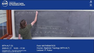 Algebraic Topology (MTH-ALT) Lecture 3