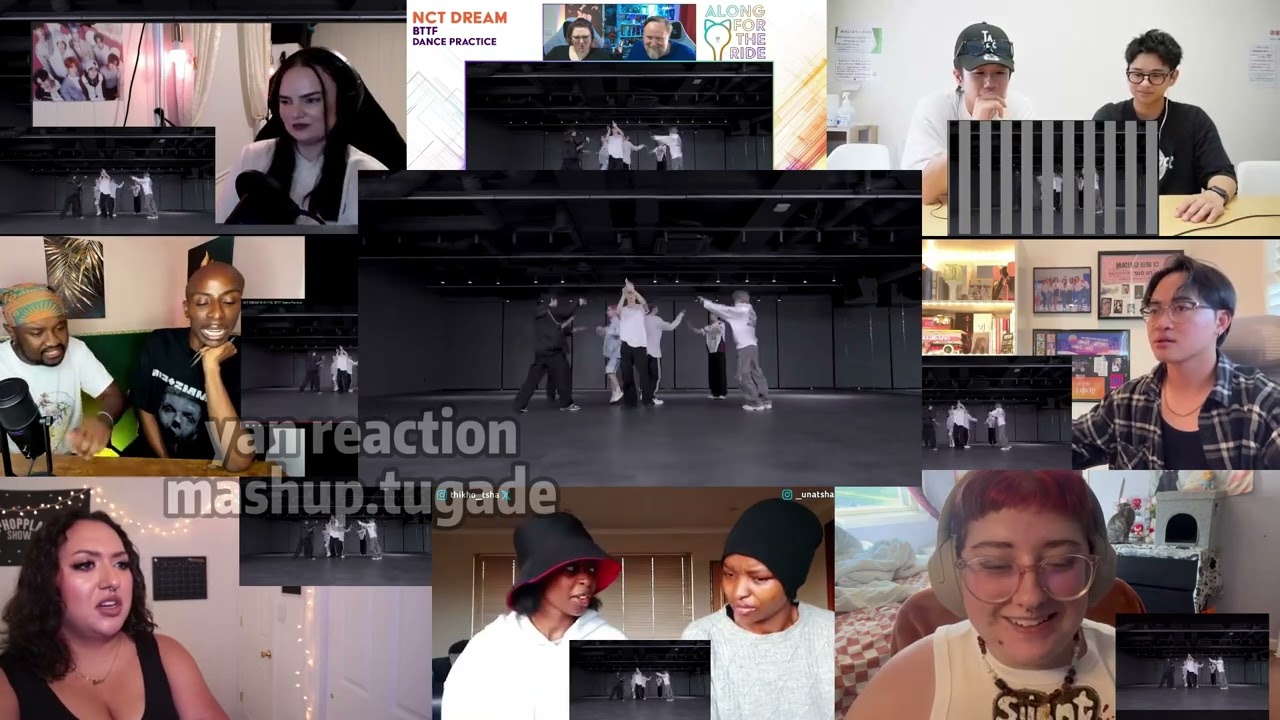 NCT DREAM 엔시티 드림-BTTF Dance Practice||REACTION MASHUP