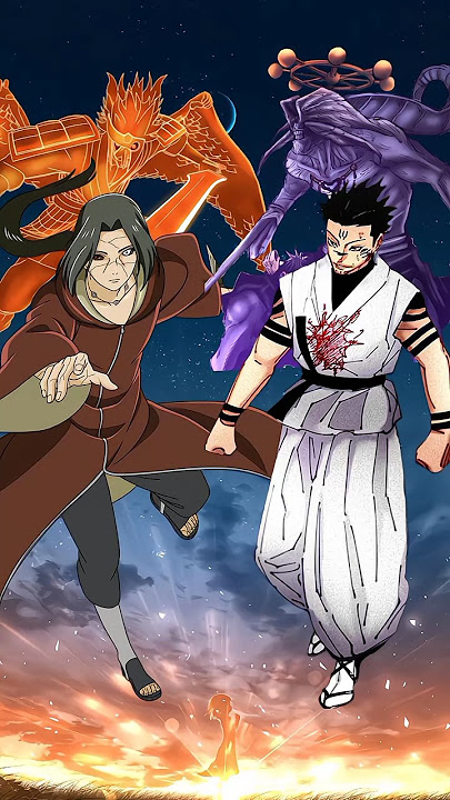 Itachi vs Sukuna #itachi #sukuna