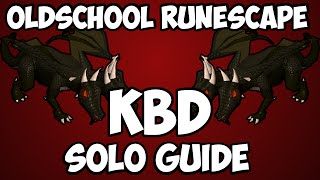 Oldschool Runescape - King Black Dragon Solo Guide | 2007 KBD Guide