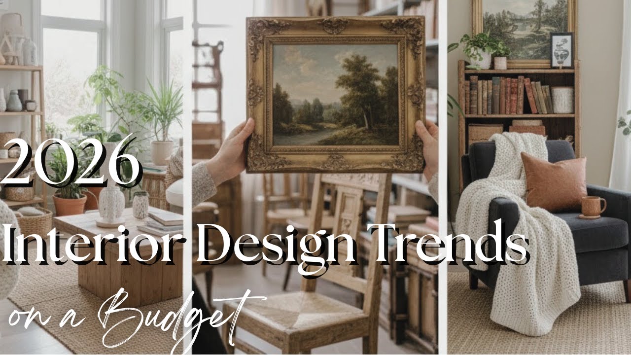 2026 Home Decor Trends on a Budget: Timeless Style & Smart Savings ...