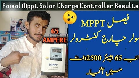 Faisal Mppt Solar Charge Controller 65 Ampere 2400/Watt