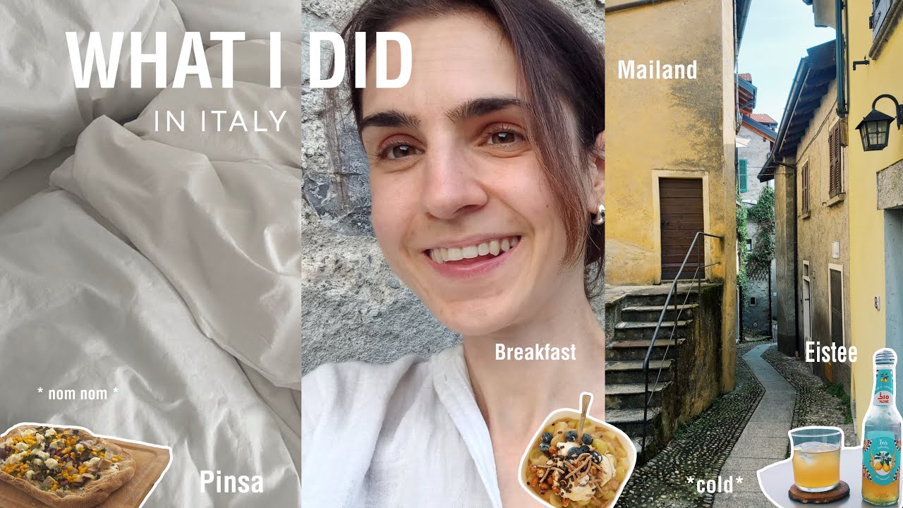 TRAVEL VLOG / WHAT I DID IN ITALY 🫶🏼🇮🇹🍕