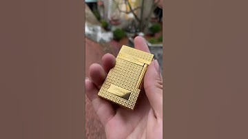 Bật lửa Dupont ô vuông nhỏ khắc Logo D29 ( 0918924444)