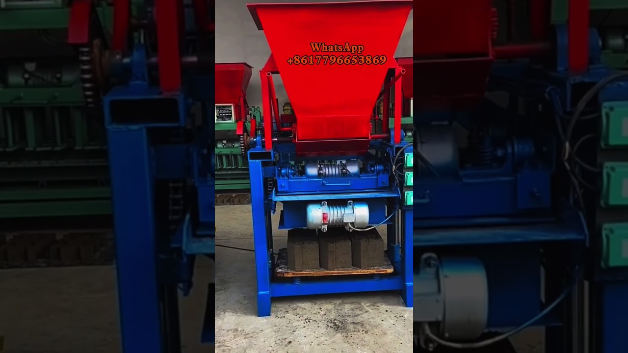 Sales Cement Brick Making Machine Electric Engineering Equipment Block Mould Making Machine 