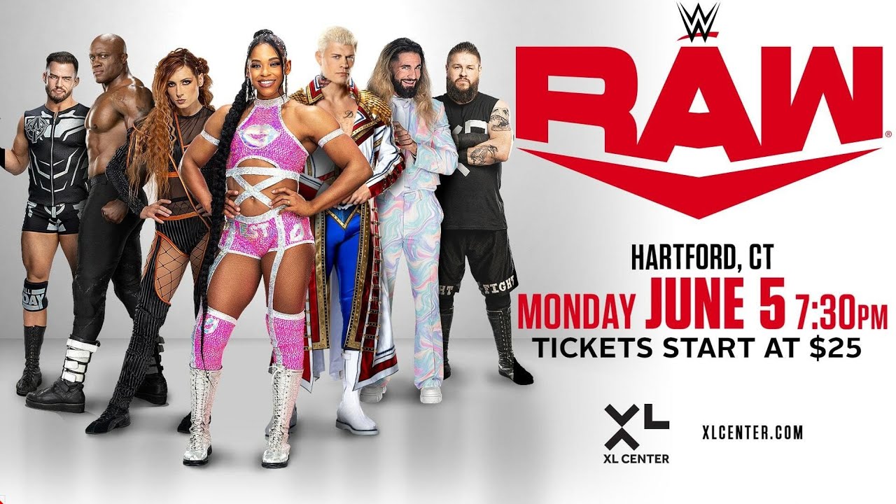 WWE Raw, Hartford, CT Monday June 5. 2023 Full Show YouTube