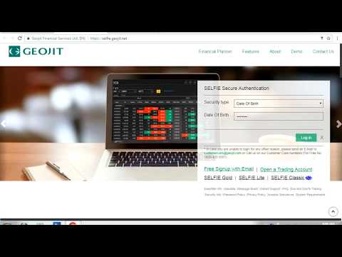 How to Login Geojit Trading Portal