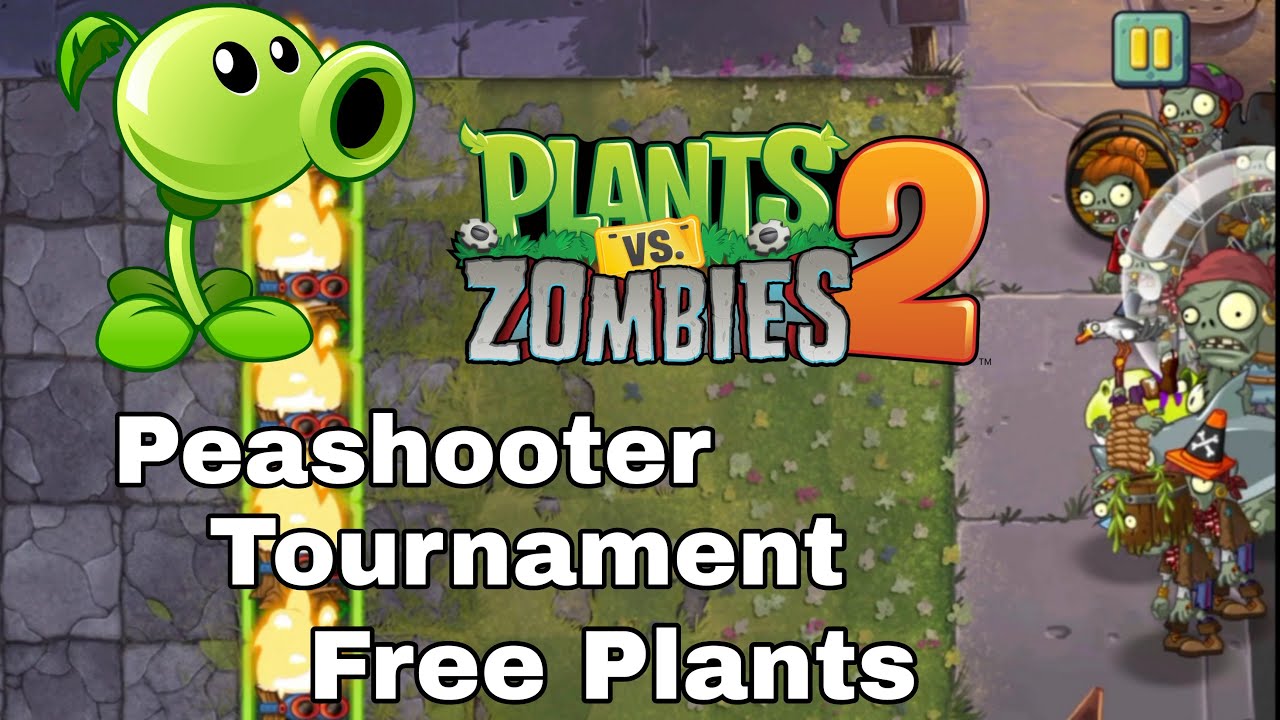 Peashooter Tournament. Plants vs. Zombies 2. Arena Week 262, Free