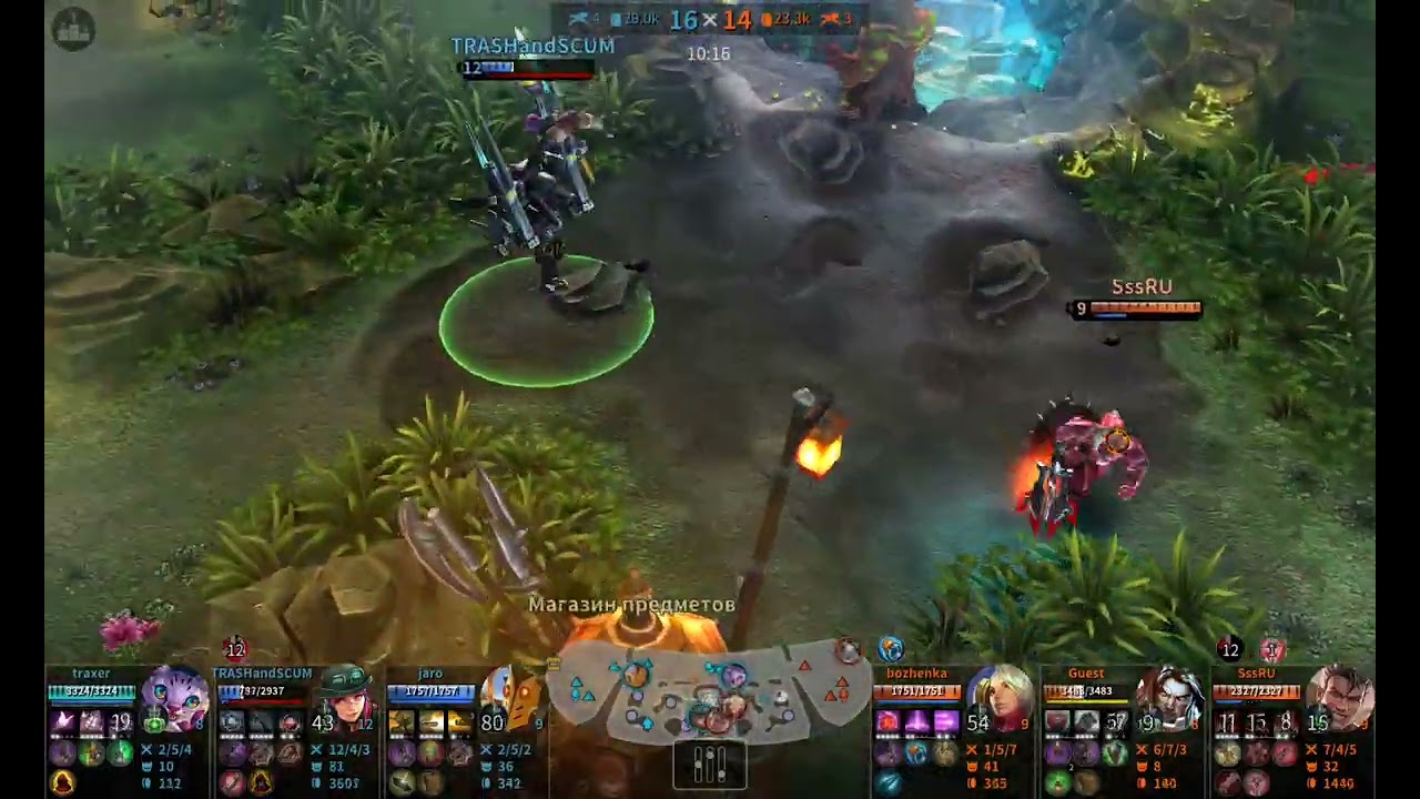 Crazy player in vainglory 3v3 gameplay 2026