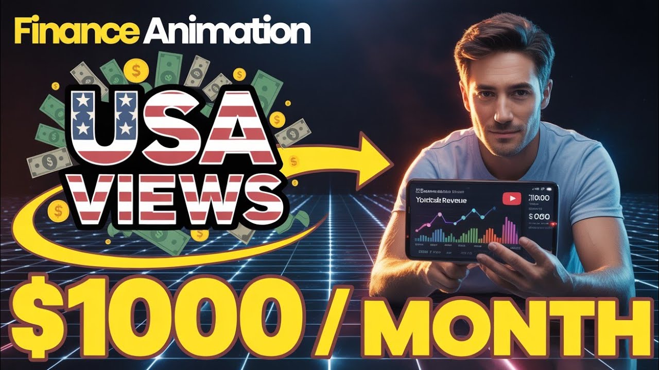 Niche Animation Examples Making Finance Animation Video on AI | Best Channel Niche in 2026 - YouTube