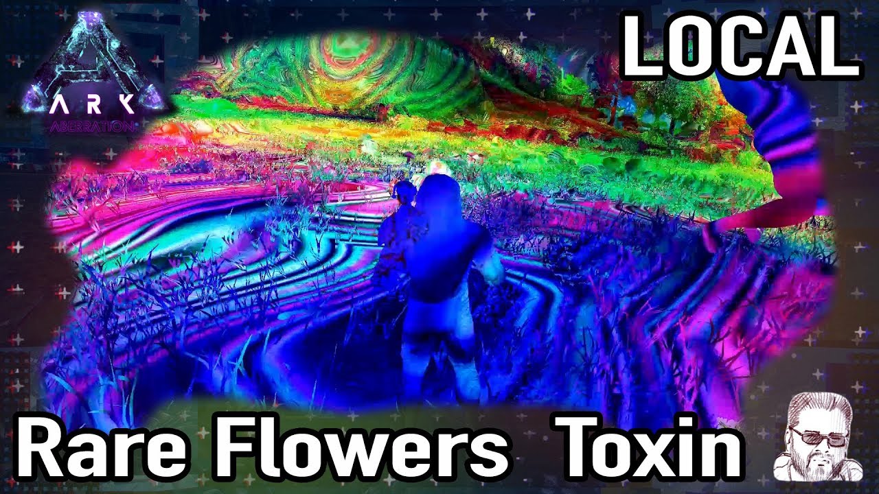 Onde apanhar Rare Flowers e Bio Toxin (Ark Aberration Tutorial) PT