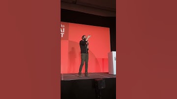 Databricks co-founder on the stage at DevConnect