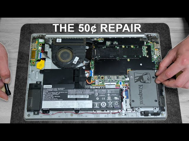 Lenovo ideapad 330S【一部破損等あり】 Repairing and upgrading Lenovo IdeaPad 330s ( broken case - ¢50