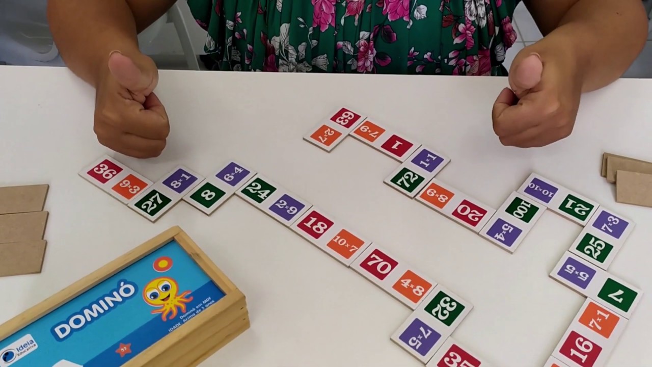 A ARTE DE APRENDER BRINCANDO: JOGO DA MULTIPLICAÇÃO COM DOMINÓ